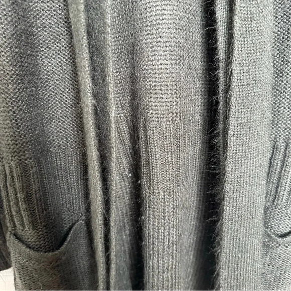 Suzy Shier Cardigan Open Front Grey Size Medium - Picture 4 of 16